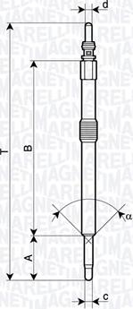 Magneti Marelli 062900133304 - Glow Plug autospares.lv