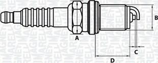 Magneti Marelli 062000781304 - Spark Plug autospares.lv