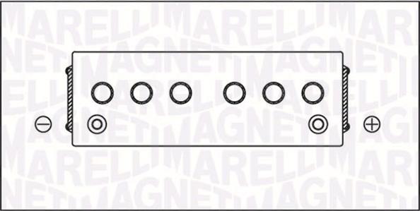 Magneti Marelli 067300550005 - Starter Battery autospares.lv