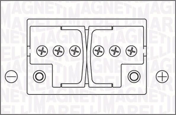 Magneti Marelli 067300310005 - Starter Battery autospares.lv
