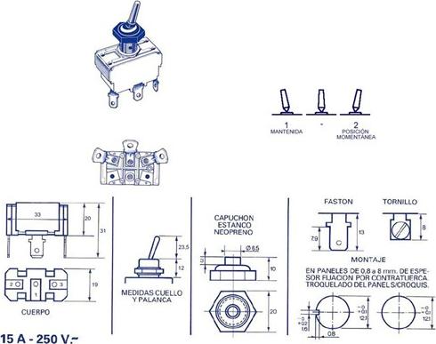 Magneti Marelli 000000000127 - Switch autospares.lv