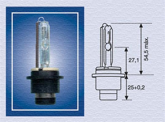 Magneti Marelli 002541100000 - Bulb, spotlight autospares.lv