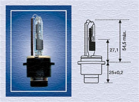 Magneti Marelli 002542100000 - Bulb, spotlight autospares.lv