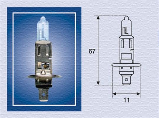 Magneti Marelli 002561100000 - Bulb, spotlight autospares.lv
