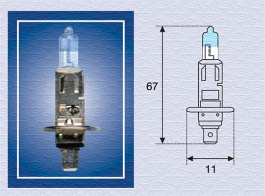 Magneti Marelli 002587100000 - Bulb, spotlight autospares.lv