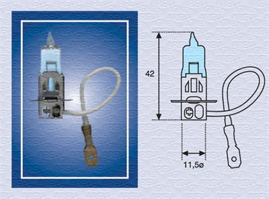 Magneti Marelli 002604100000 - Bulb, fog light autospares.lv