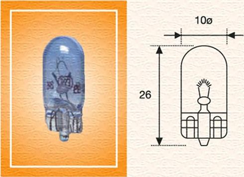 Magneti Marelli 002051900000 - Bulb, indicator autospares.lv