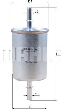 Magneti Marelli 154068325130 - Fuel filter autospares.lv