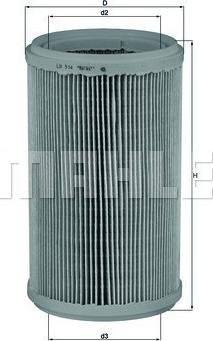 Magneti Marelli 154084456110 - Air Filter, engine autospares.lv