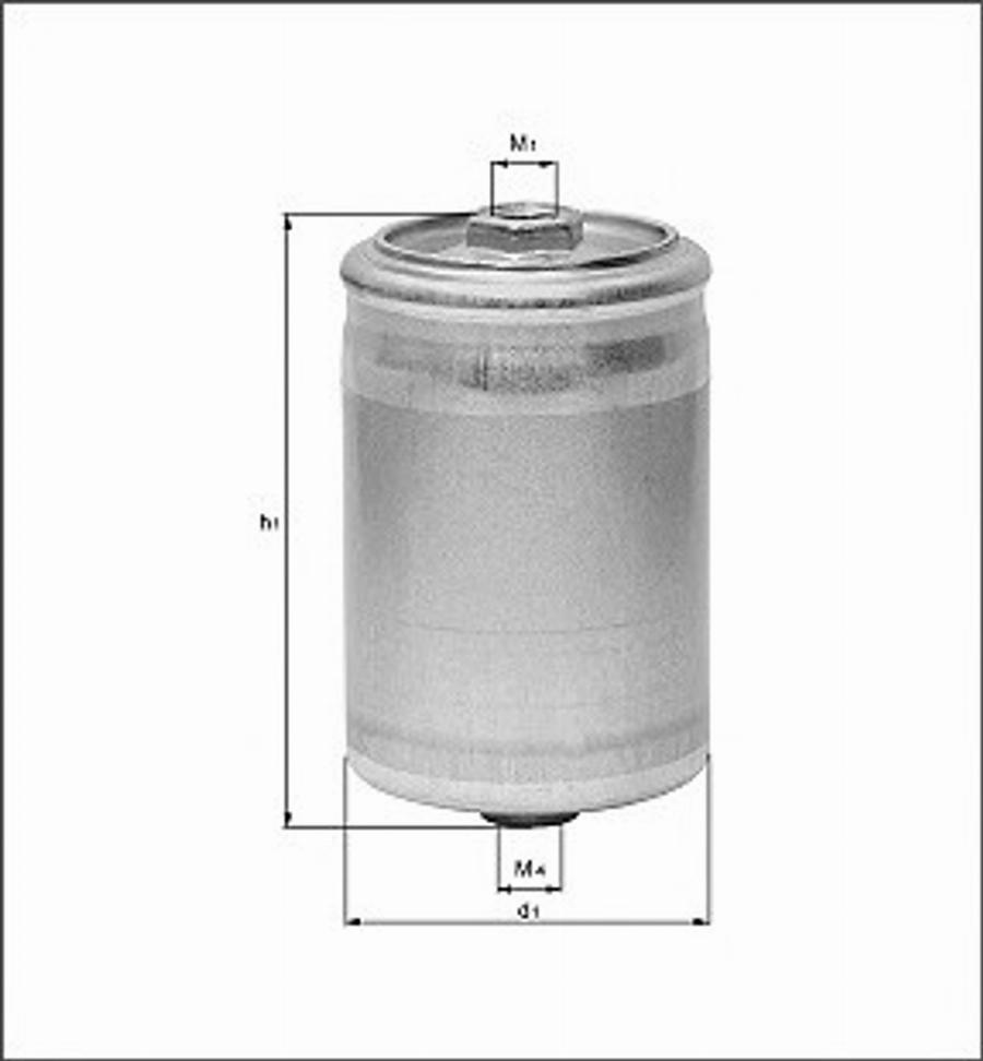 Magneti Marelli 154086748710 - Fuel filter autospares.lv