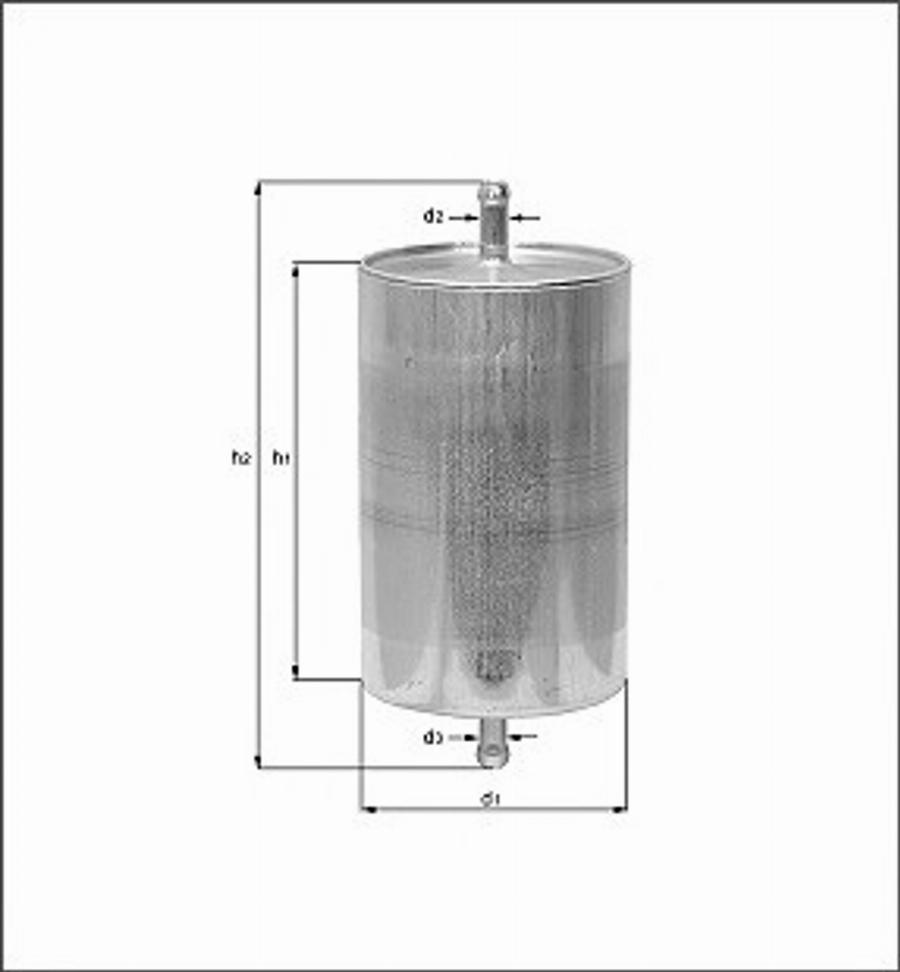 Magneti Marelli 154087990170 - Fuel filter autospares.lv