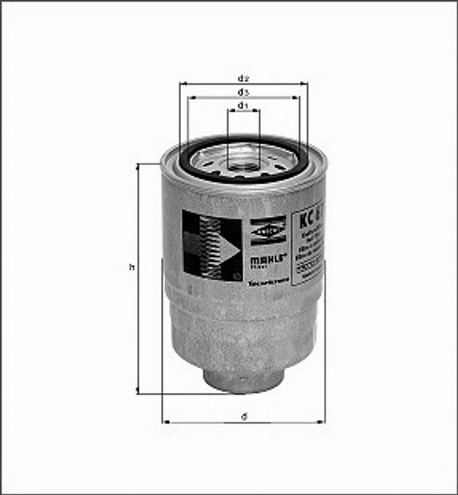 Magneti Marelli 154087161280 - Fuel filter autospares.lv