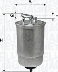 Magneti Marelli 154087702320 - Fuel filter autospares.lv