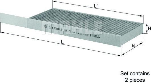 Magneti Marelli 154070563072 - Filter, interior air autospares.lv