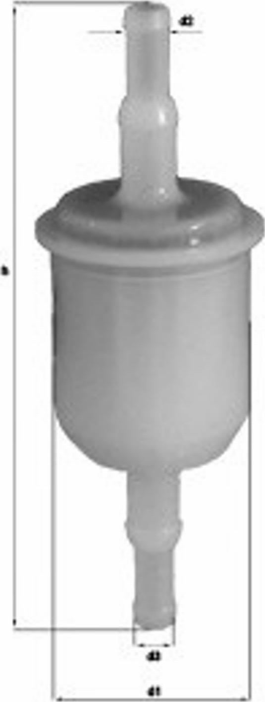 Magneti Marelli 154071328060 - Fuel filter autospares.lv