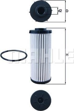 Magneti Marelli 154072437221 - Hydraulic Filter, automatic transmission autospares.lv