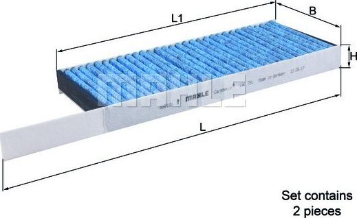 Magneti Marelli 154072426139 - Filter, interior air autospares.lv