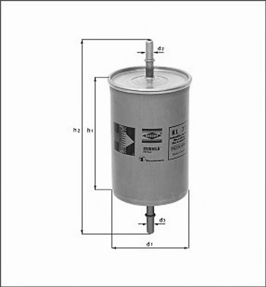 Magneti Marelli 154703504200 - Fuel filter autospares.lv