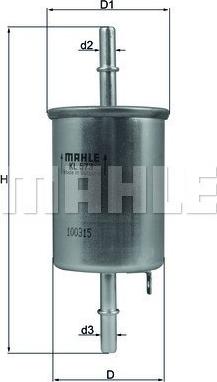 Magneti Marelli 154703575330 - Fuel filter autospares.lv
