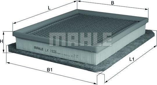 Magneti Marelli 154703573310 - Air Filter, engine autospares.lv