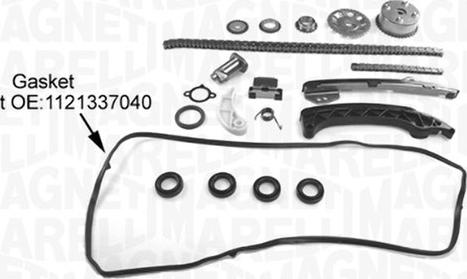 Magneti Marelli 341500001470 - Timing Chain Kit autospares.lv