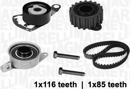 Magneti Marelli 341304180000 - Timing Belt Set autospares.lv