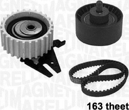 Magneti Marelli 341304830000 - Timing Belt Set autospares.lv