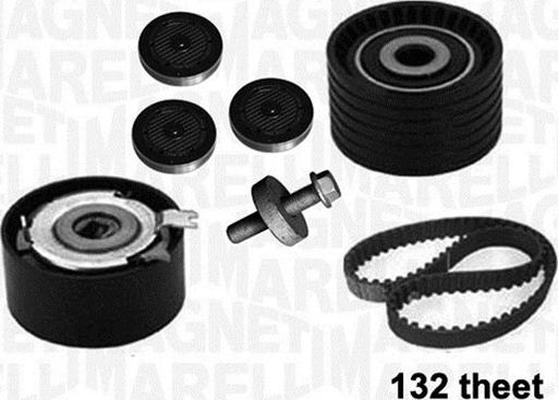 Magneti Marelli 341304710000 - Timing Belt Set autospares.lv