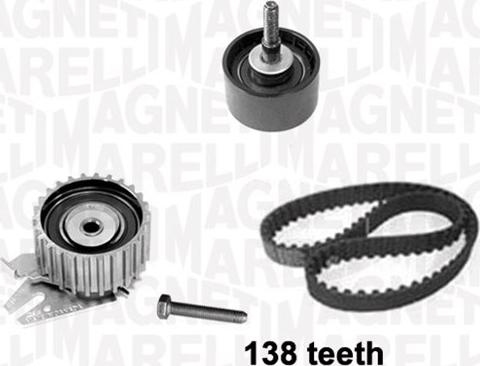 Magneti Marelli 341303980000 - Timing Belt Set autospares.lv