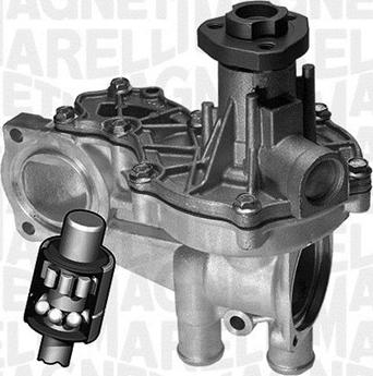 Magneti Marelli 350982080000 - Water Pump autospares.lv