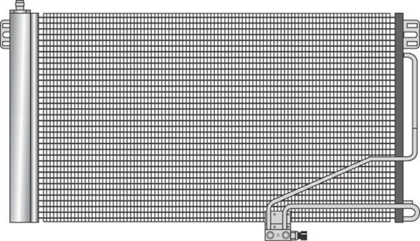 Magneti Marelli 350203374000 - Condenser, air conditioning autospares.lv