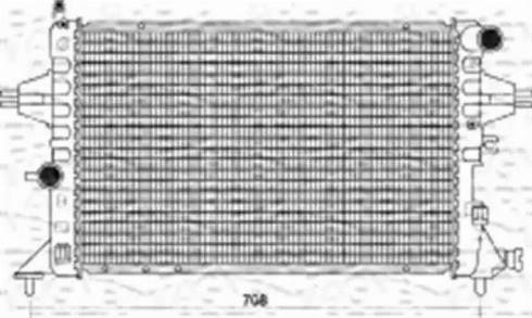 Magneti Marelli 350213962000 - Radiator, engine cooling autospares.lv