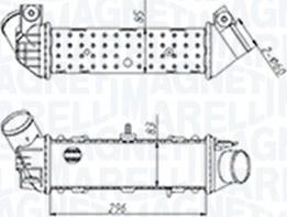 Magneti Marelli 351319204490 - Intercooler, charger autospares.lv