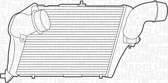 Magneti Marelli 351319201250 - Intercooler, charger autospares.lv