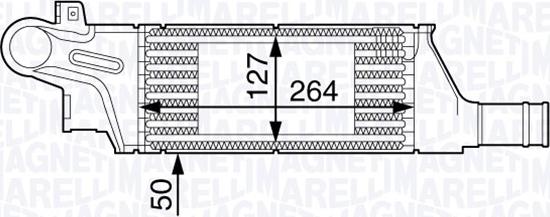 Magneti Marelli 351319202130 - Intercooler, charger autospares.lv