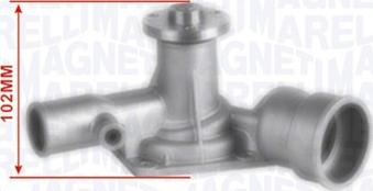 Magneti Marelli 352316170864 - Water Pump autospares.lv