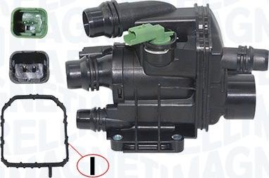 Magneti Marelli 352317004620 - Coolant thermostat / housing autospares.lv