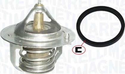 Magneti Marelli 352317001890 - Coolant thermostat / housing autospares.lv