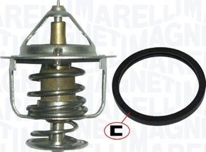 Magneti Marelli 352317100280 - Coolant thermostat / housing autospares.lv