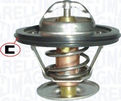 Magneti Marelli 352317101180 - Coolant thermostat / housing autospares.lv