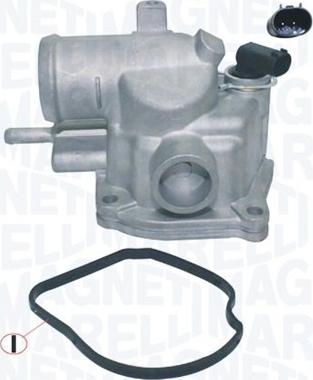 Magneti Marelli 352317101800 - Coolant thermostat / housing autospares.lv