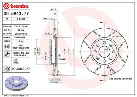 Magneti Marelli 360406099605 - Brake Disc autospares.lv