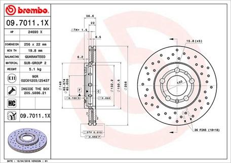 Magneti Marelli 360406049402 - Brake Disc autospares.lv