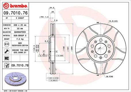 Magneti Marelli 360406049305 - Brake Disc autospares.lv