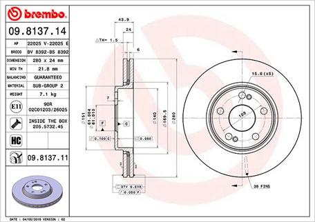 Magneti Marelli 360406044000 - Brake Disc autospares.lv