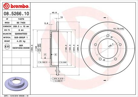 Magneti Marelli 360406045900 - Brake Disc autospares.lv