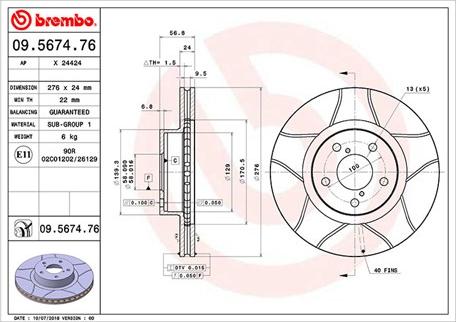 Magneti Marelli 360406045405 - Brake Disc autospares.lv