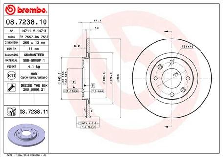 Magneti Marelli 360406040900 - Brake Disc autospares.lv