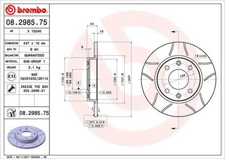 Magneti Marelli 360406040405 - Brake Disc autospares.lv