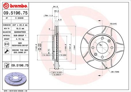 Magneti Marelli 360406040505 - Brake Disc autospares.lv